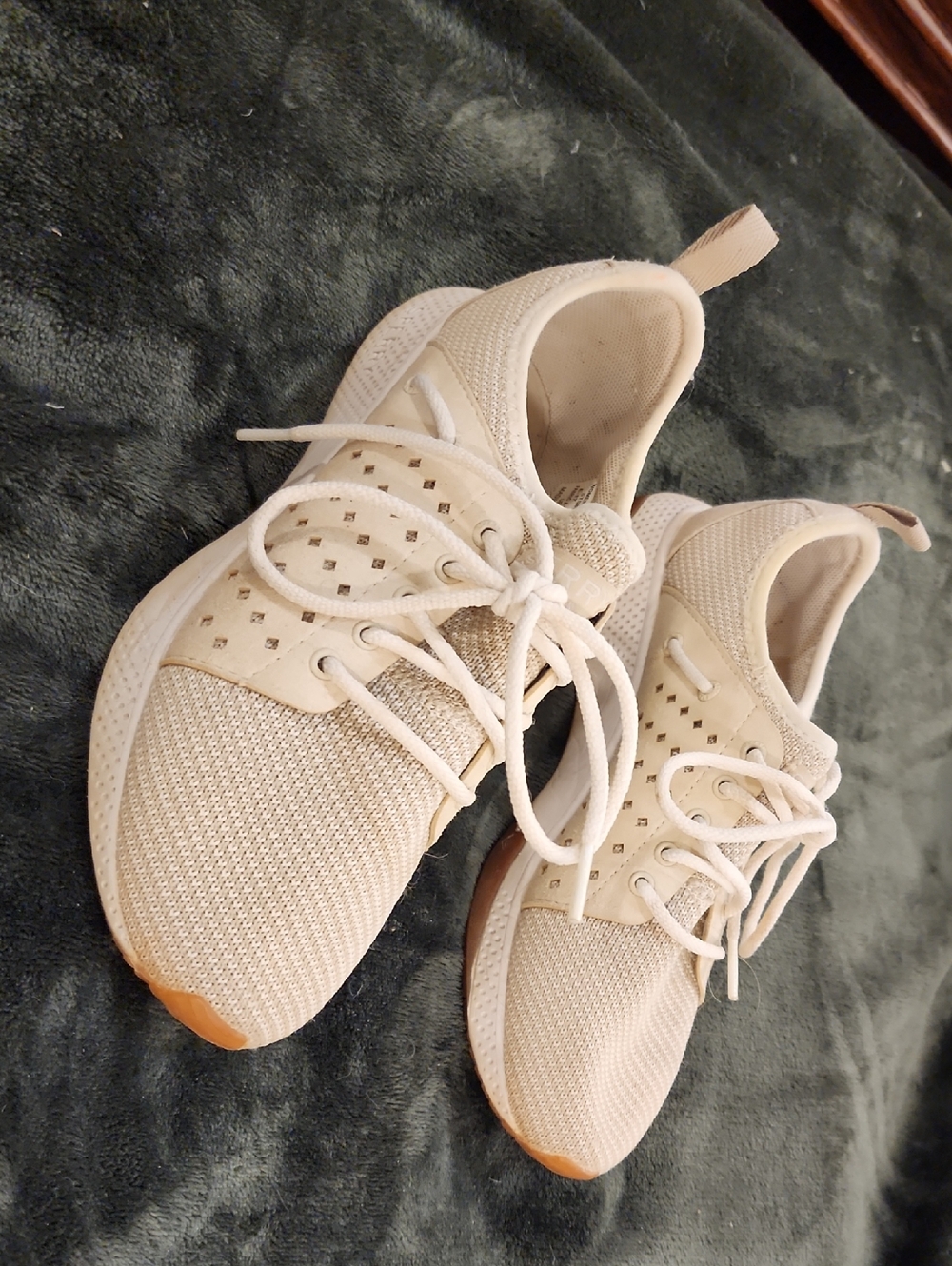 Women's Lightweight Knit Sperry's in Cream